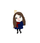 Moly the winter girl（個別スタンプ：5）
