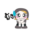 >>My name is Moji. ！（個別スタンプ：26）