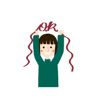Bb happy girls: Winter Edition（個別スタンプ：2）