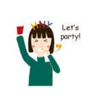 Bb happy girls: Winter Edition（個別スタンプ：5）