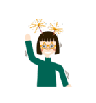 Bb happy girls: Winter Edition（個別スタンプ：7）