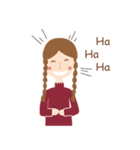 Bb happy girls: Winter Edition（個別スタンプ：17）