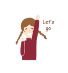 Bb happy girls: Winter Edition（個別スタンプ：20）