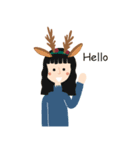 Bb happy girls: Winter Edition（個別スタンプ：21）