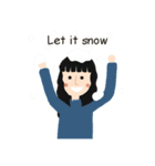 Bb happy girls: Winter Edition（個別スタンプ：23）