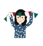 Bb happy girls: Winter Edition（個別スタンプ：26）