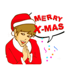 We wish you a Merry Christmas.（個別スタンプ：1）