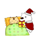 ポチとタマのクリスマスの日。（個別スタンプ：5）