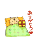 ポチとタマのクリスマスの日。（個別スタンプ：6）