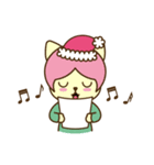 Mimi, Taro ＆ Coco: Merry Christmas！（個別スタンプ：4）
