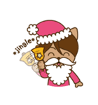 Mimi, Taro ＆ Coco: Merry Christmas！（個別スタンプ：5）