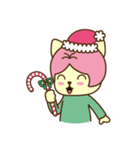Mimi, Taro ＆ Coco: Merry Christmas！（個別スタンプ：6）