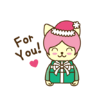 Mimi, Taro ＆ Coco: Merry Christmas！（個別スタンプ：12）