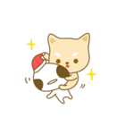 little shiba meow ＆ alien baby Christmas（個別スタンプ：11）