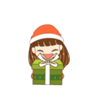 Christmas Cute Girl（個別スタンプ：10）
