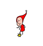 Santa Claus and Rachel daily life（個別スタンプ：7）