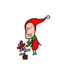 Santa Claus and Rachel daily life（個別スタンプ：16）