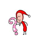 Santa Claus and Rachel daily life（個別スタンプ：17）