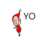 Santa Claus and Rachel daily life（個別スタンプ：23）