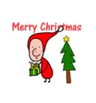 Santa Claus and Rachel daily life（個別スタンプ：24）