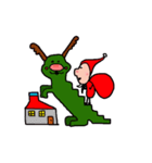 Santa Claus and Rachel daily life（個別スタンプ：27）