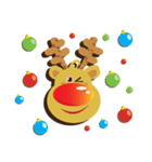 Merry Christmas Mr. Reindeer（個別スタンプ：3）