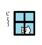 白いかわゆいねこ（個別スタンプ：8）