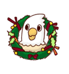 bird's christmas（個別スタンプ：1）