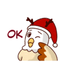 bird's christmas（個別スタンプ：7）