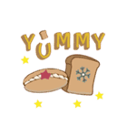 Merry Xmas bread wreath（個別スタンプ：5）