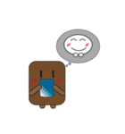 Mr.Square and Miss Circle（個別スタンプ：5）