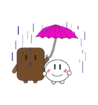 Mr.Square and Miss Circle（個別スタンプ：18）