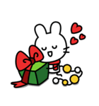 Mochi rabbit's christmas（個別スタンプ：15）