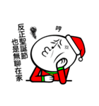 Stupid rabbit (X'mas version)（個別スタンプ：11）