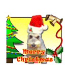 Merry Christmas My Schnauzer（個別スタンプ：13）