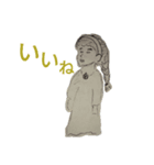 よく見るとこわ！！（個別スタンプ：7）