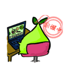 YoYo Funny Stickers:)（個別スタンプ：26）