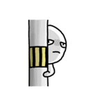 白い人と愉快な仲間（個別スタンプ：2）