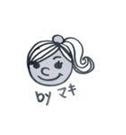 バディと愉快な仲間達✩（個別スタンプ：5）