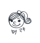 バディと愉快な仲間達✩（個別スタンプ：6）
