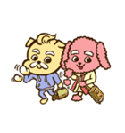 シュニ＆プルピー（個別スタンプ：33）