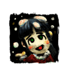 My Creepy Lonely Christmas（個別スタンプ：1）