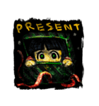 My Creepy Lonely Christmas（個別スタンプ：5）