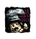 My Creepy Lonely Christmas（個別スタンプ：6）