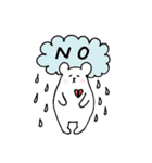 しのくま 日常と健康編（個別スタンプ：3）