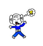 犬面人の日常（個別スタンプ：16）