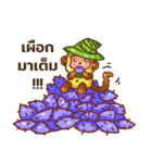 BABA Monkey（個別スタンプ：11）
