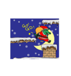 ChristmasCrocodile（個別スタンプ：5）