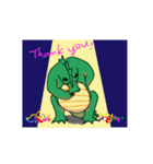 ChristmasCrocodile（個別スタンプ：11）