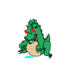 ChristmasCrocodile（個別スタンプ：12）